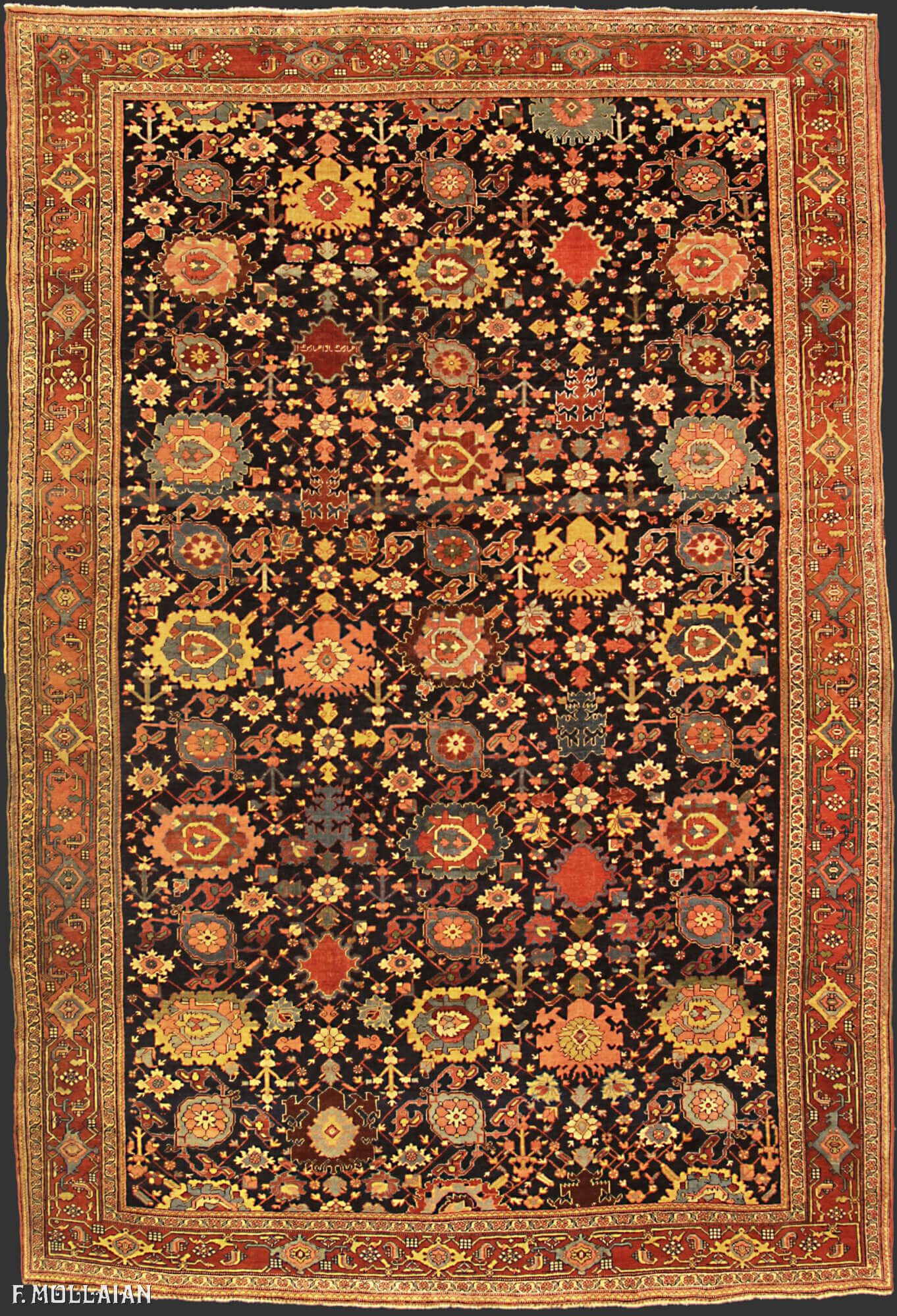 Antique Persian Bidjar Carpet  n°:99738275